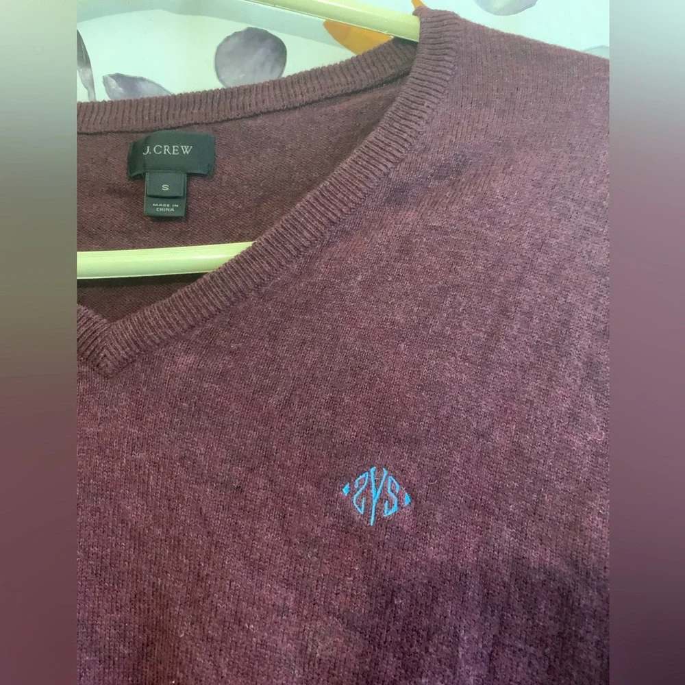 J. Crew Men's V-Neck Sweater Sz S